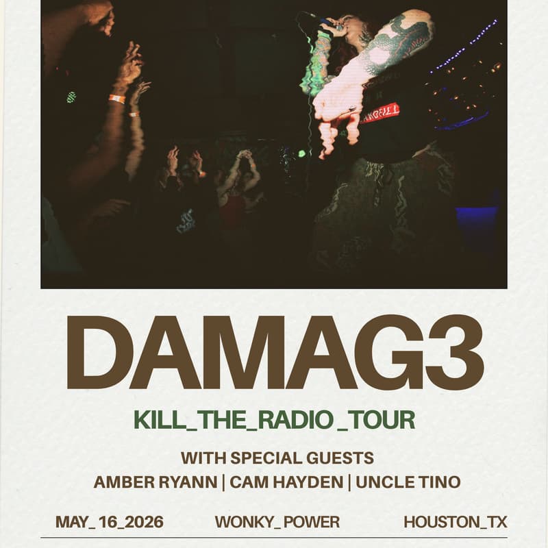 Cover Image for DAMAG3 in Houston!