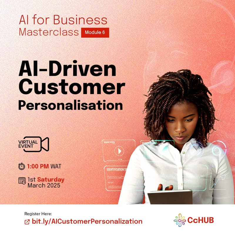 Cover Image for AI 101 For Business Masterclass - AI-Driven Customer Personalisation