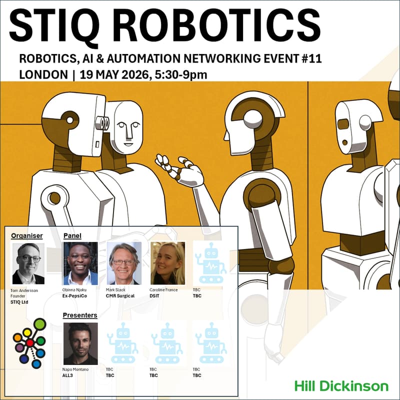 Cover Image for STIQ ROBOTICS evening networking event (#11)