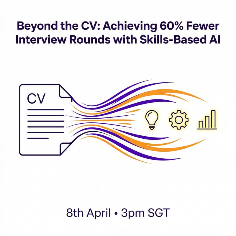 Cover Image for Beyond the CV: Achieving 60% Fewer Interview Rounds with Skills-Based AI