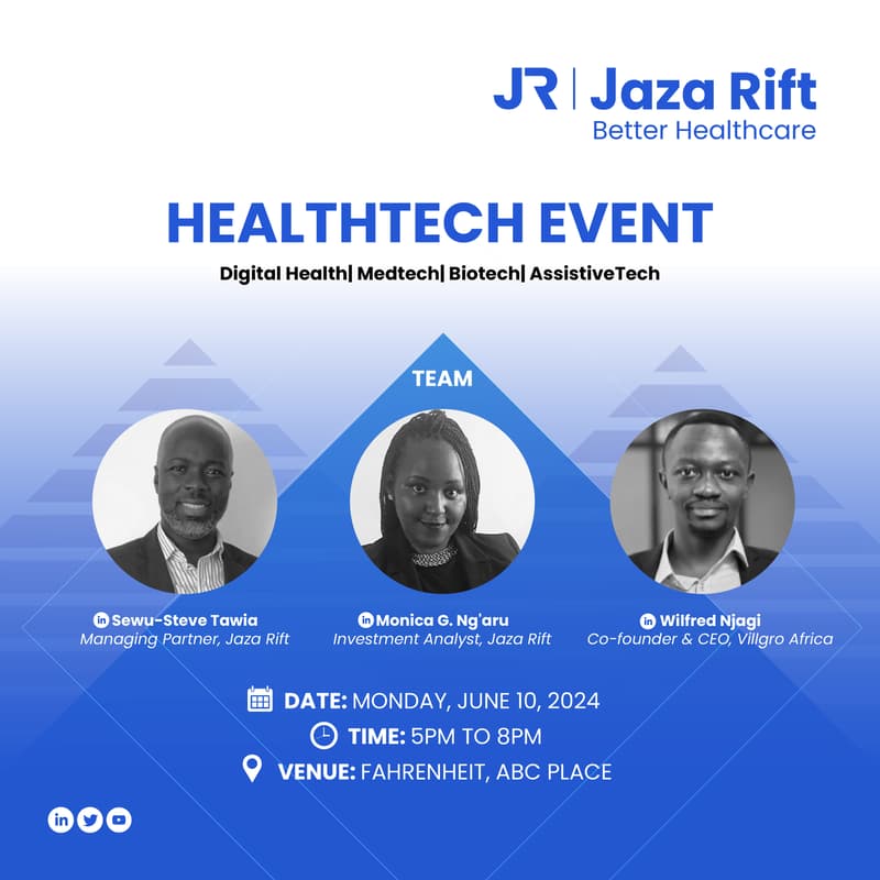 Cover Image for Healthtech Event.