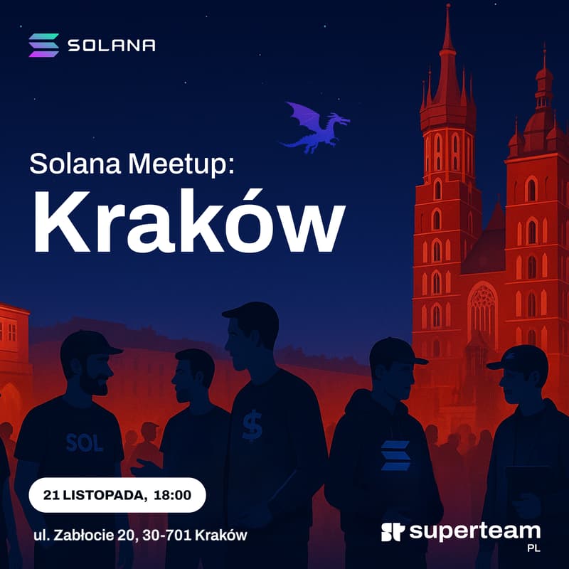 Cover Image for Solana Meetup Kraków