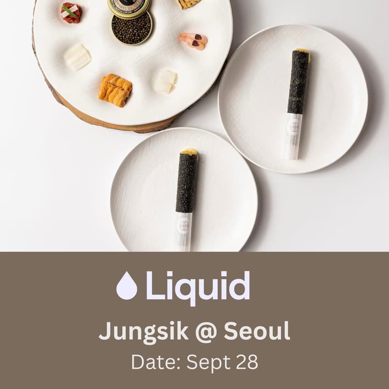 Cover Image for Liquid Tasting: Jungsik, Seoul