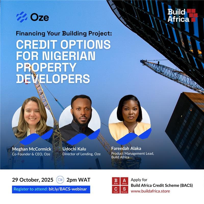 Cover Image for Financing Your Building Project: Credit Options for Nigerian Developers