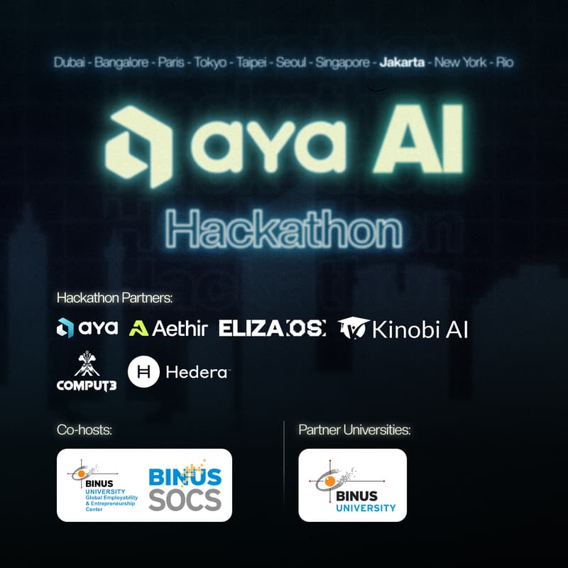 Cover Image for Aya AI Hackathon - 🇮🇩 Jakarta