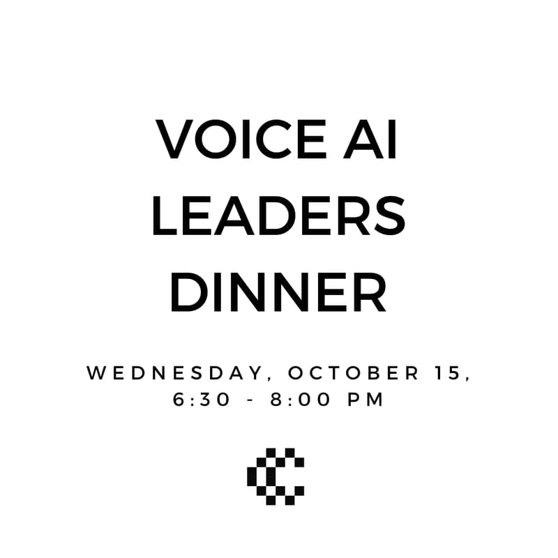 Cover Image for Voice AI Leaders Dinner
