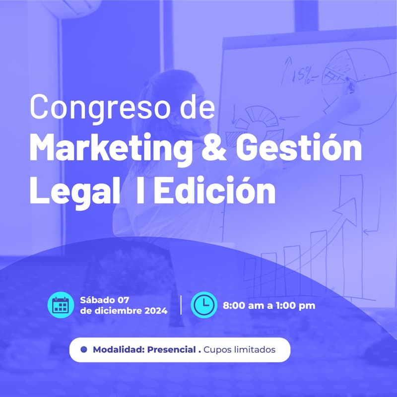 Cover Image for CONGRESO DE MARKETING & GESTIÓN LEGAL I EDICIÓN