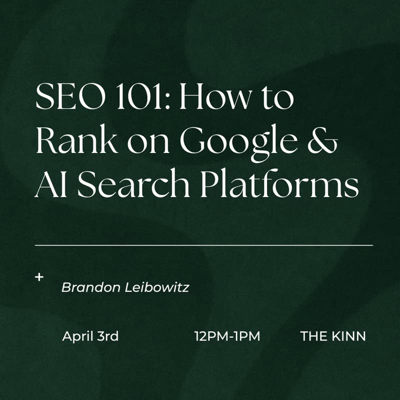 Cover Image for SEO 101: How to Rank on Google & AI Search Platforms
