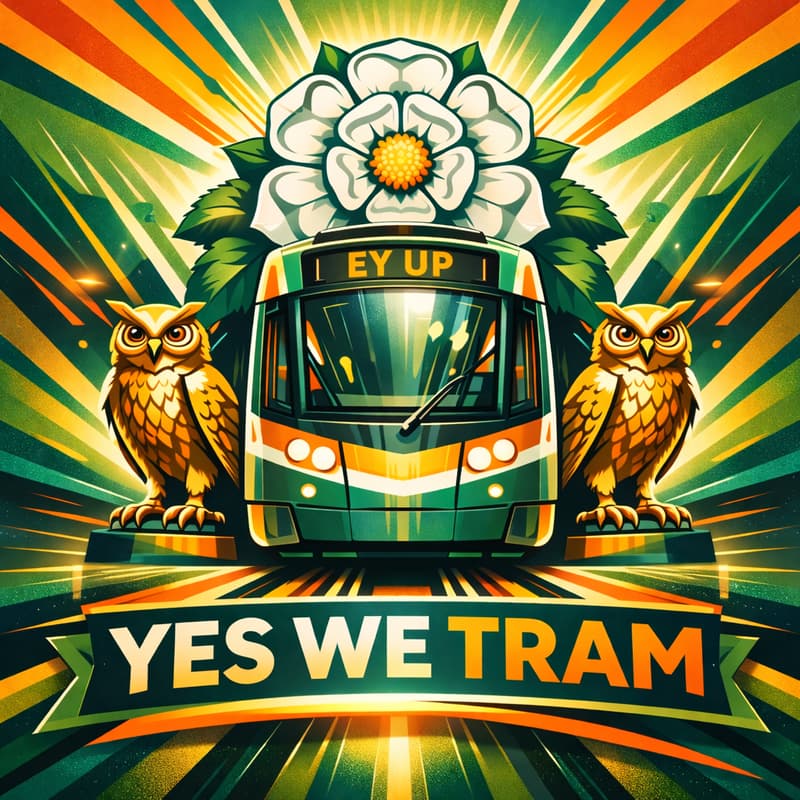 Cover Image for YES WE TRAM - Looking for Growth, Looking for Trams - LFG Leeds
