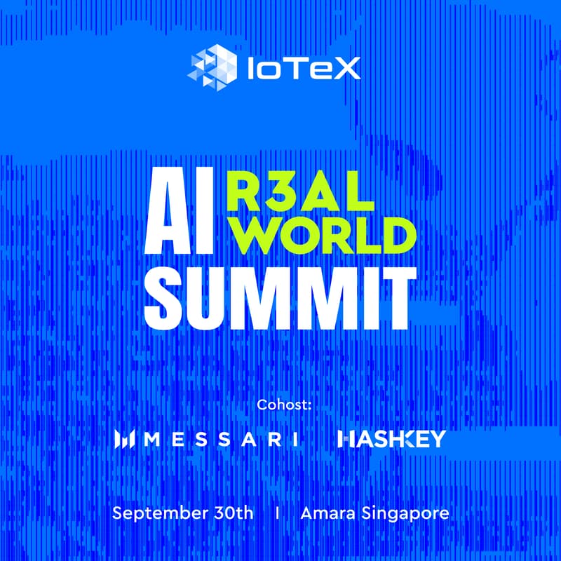 Cover Image for R3al World AI Summit @ Token2049 Singapore