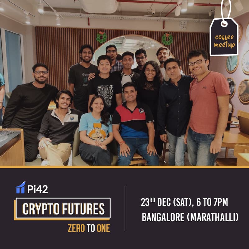 Cover Image for Crypto Traders’ Hangout - Bangalore (Marathalli)