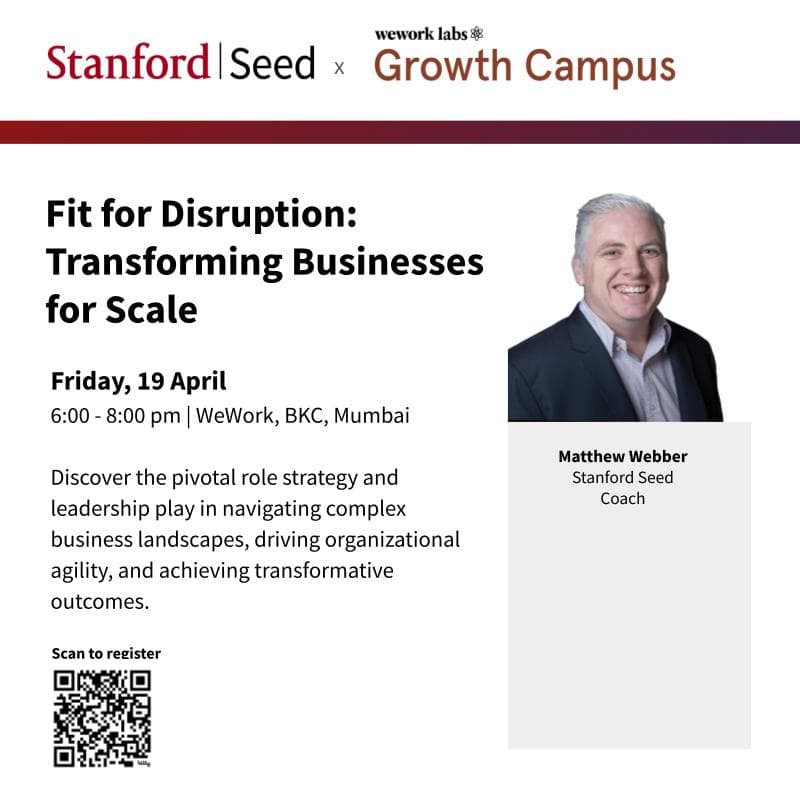 Cover Image for Fit for Disruption: Transforming Businesses for Scale