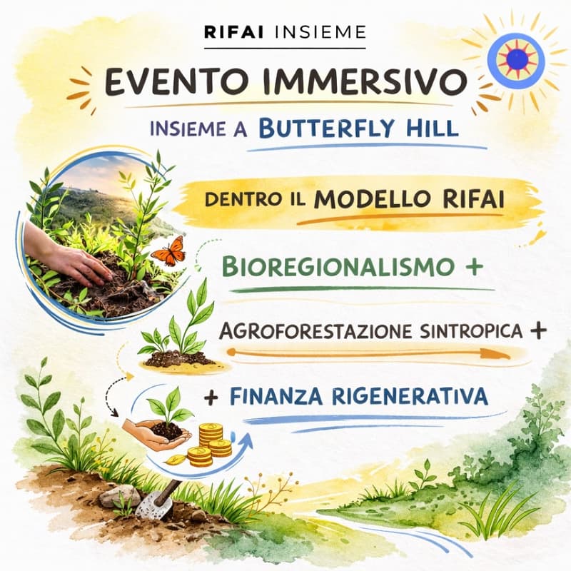 Cover Image for Dentro il modello Rifai: Bioregionalismo e Agroforestazione Sintropica