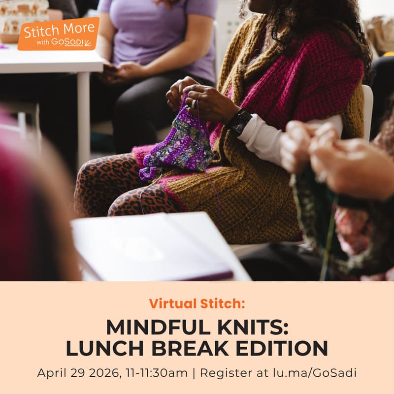 Cover Image for Mindful Knits: Lunch Break Edition