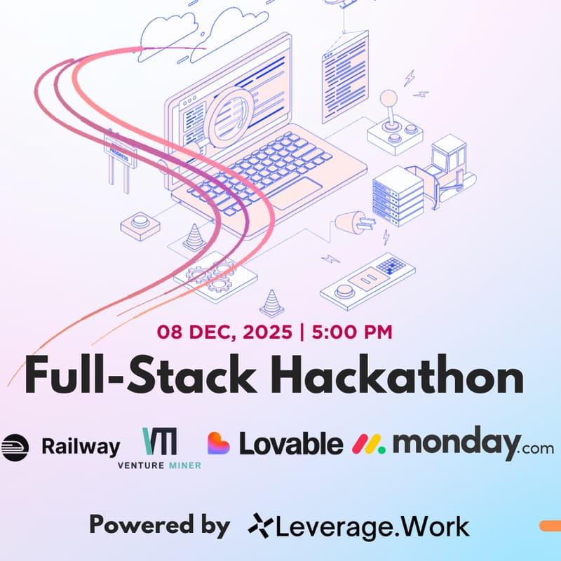Cover Image for Monday.com × Lovable x Railway Hackathon: Full-Stack Founder - Build, Automate, Ship