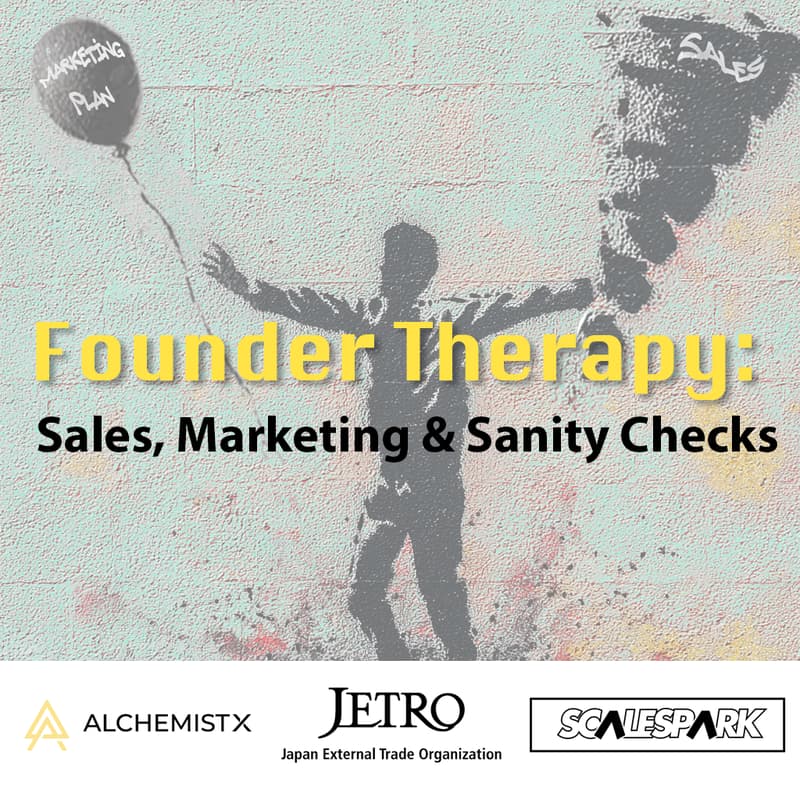 Cover Image for Founder's Therapy: Sales, Marketing & Sanity Checks