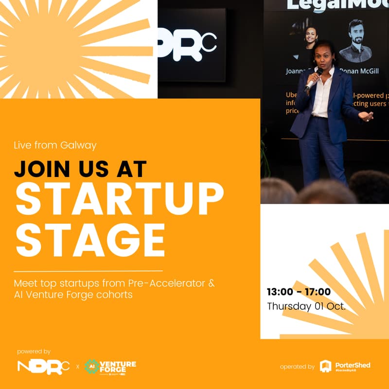 Cover Image for Startup Stage - powered by NDRC x AI Venture Forge