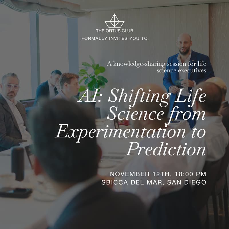 Cover Image for AI: Shifting Life Science from Experimentation to Prediction