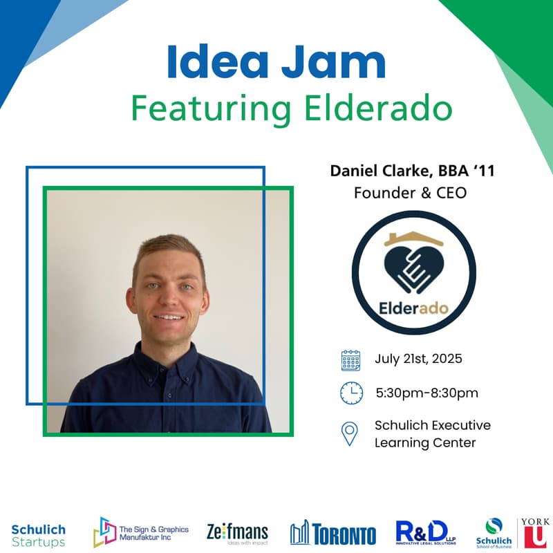 Cover Image for Idea Jam: Daniel Clarke @ Elderado