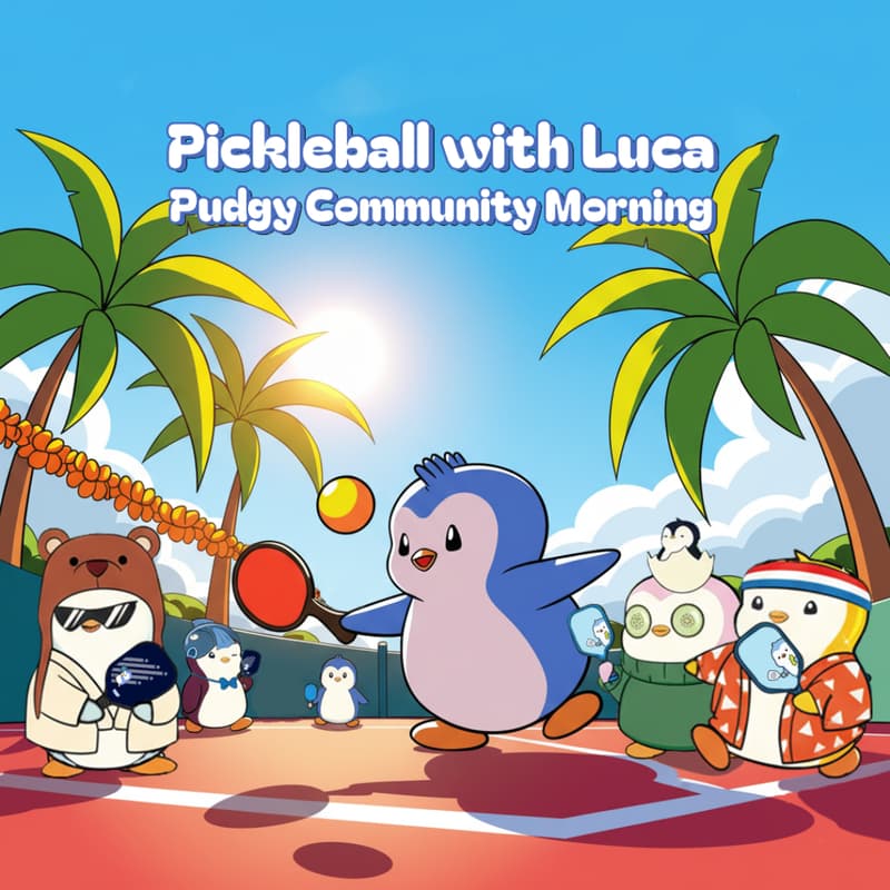 Cover Image for ππ§ Pickleball with Luca : Pudgy Community Morning