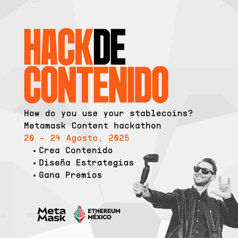Cover Image for Hack de Contenido con Metamask y Ethereum México