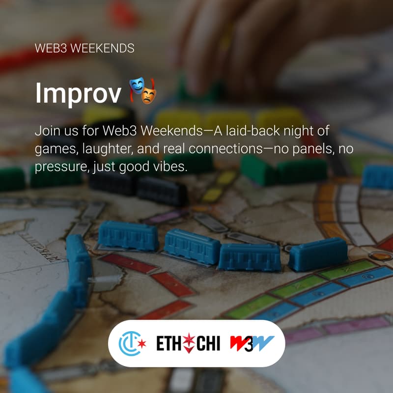 Cover Image for 🎭 Web3 Weekends: Improv! 🎭