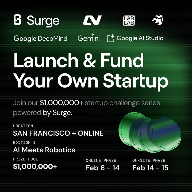 Cover Image for AI Meets Robotics – Launch & Fund Your Own Startup (Edition 1)