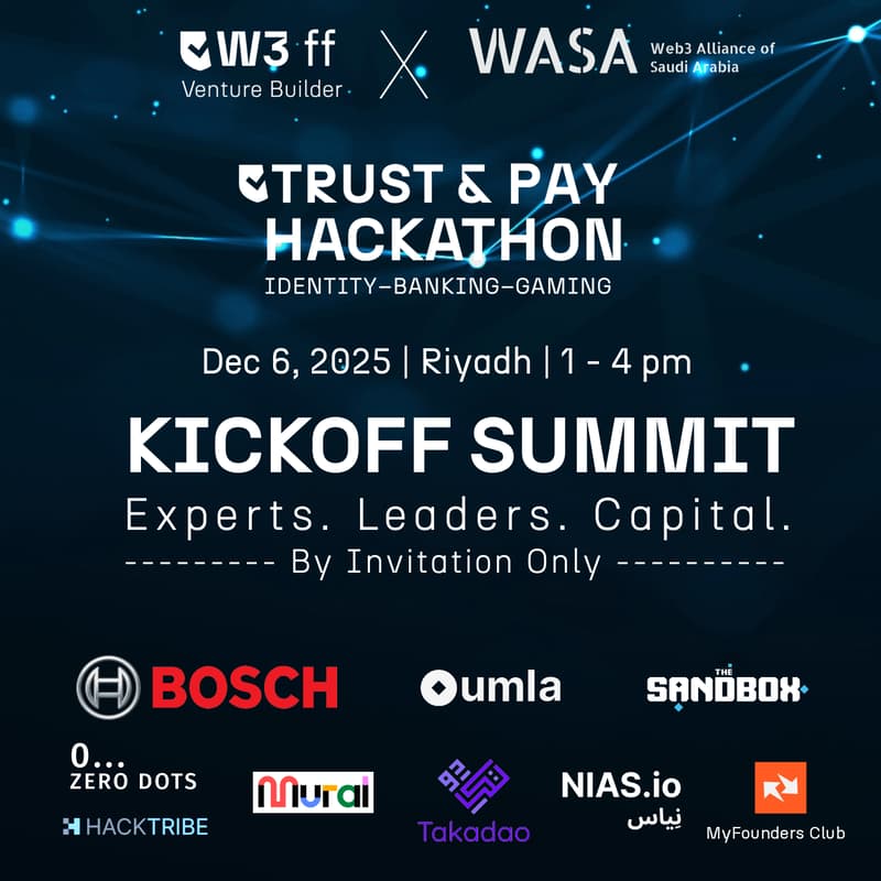 Cover Image for Kickoff: Trust & Pay Hackathon