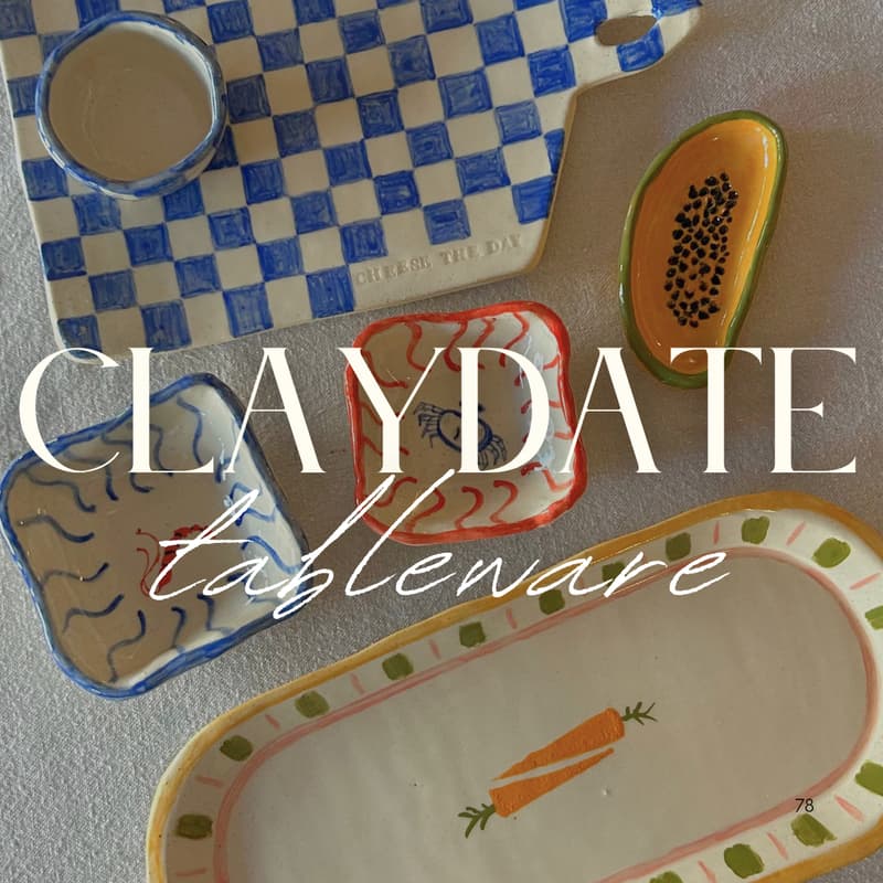 Cover Image for Claydate: Tableware!