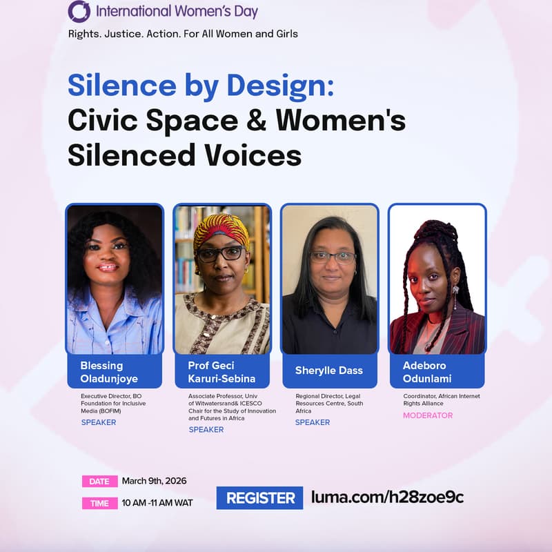 Cover Image for IWD26 Pan-African Roundtable Discussion(Virtual)