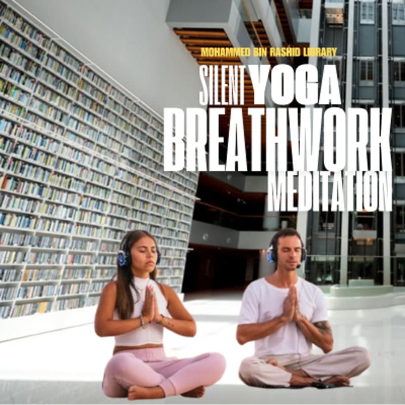 Cover Image for Silent Yoga with Breathwork/Meditation