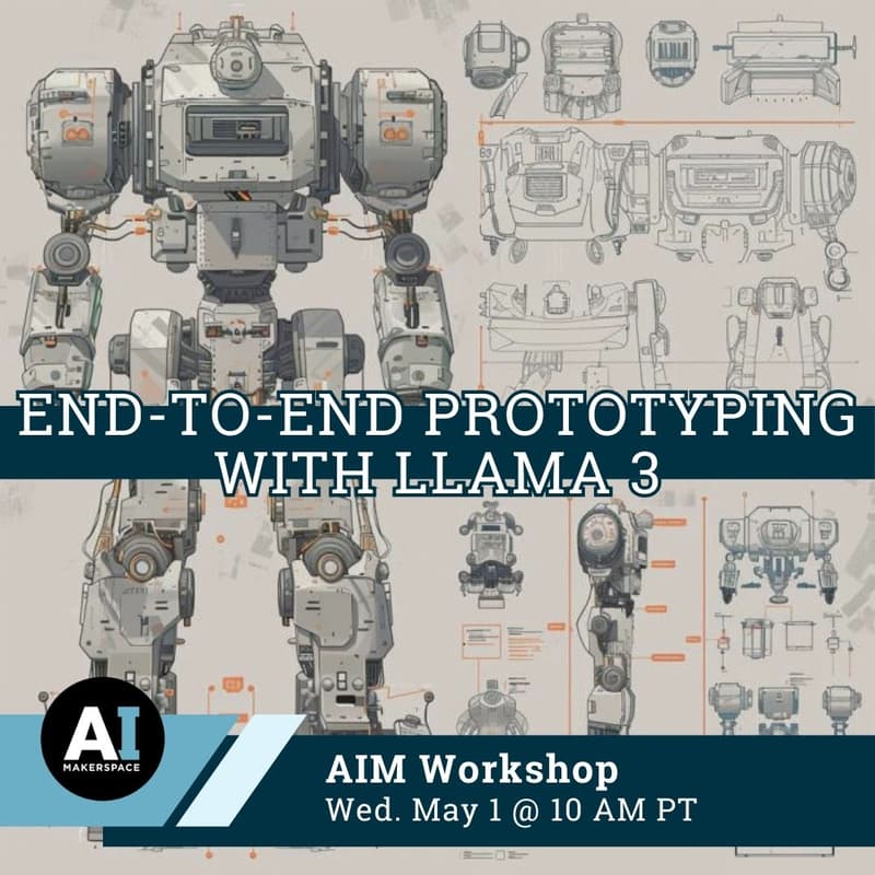 Cover Image for End-to-end Prototyping with Llama 3