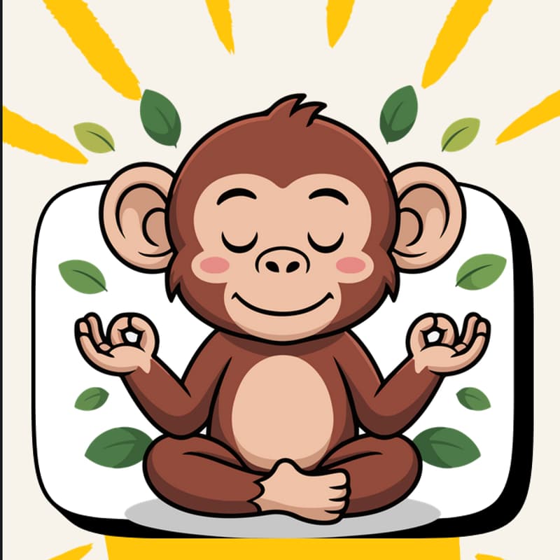 Cover Image for Monkey Mind Mondays with Miss Sunny @ Energy in Motion Movement Lab Online Session