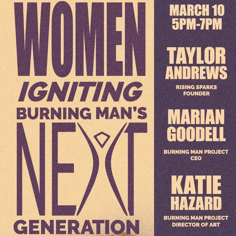 Cover Image for Rising Sparks: Women Igniting Burning Man’s Next Generation ⚡️
