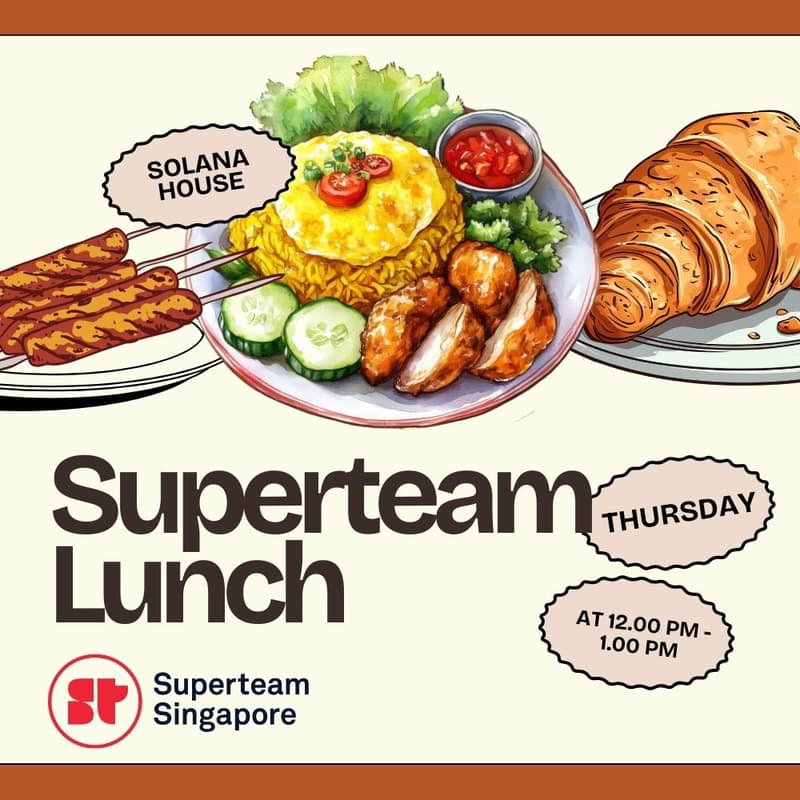 Cover Image for Superteam SG Thursday Lunch