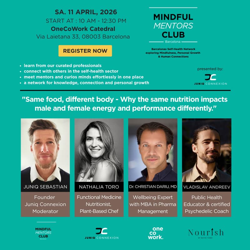 Cover Image for Mindful Mentors Club - Learn about Nutrition, Supplements and Psychedelics from 3 different speakers