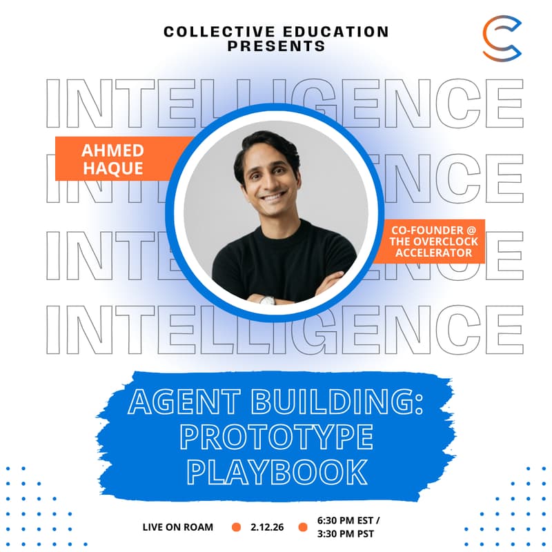 Cover Image for AI Education: Building AI Agents Together – Prototyping with the Playbook