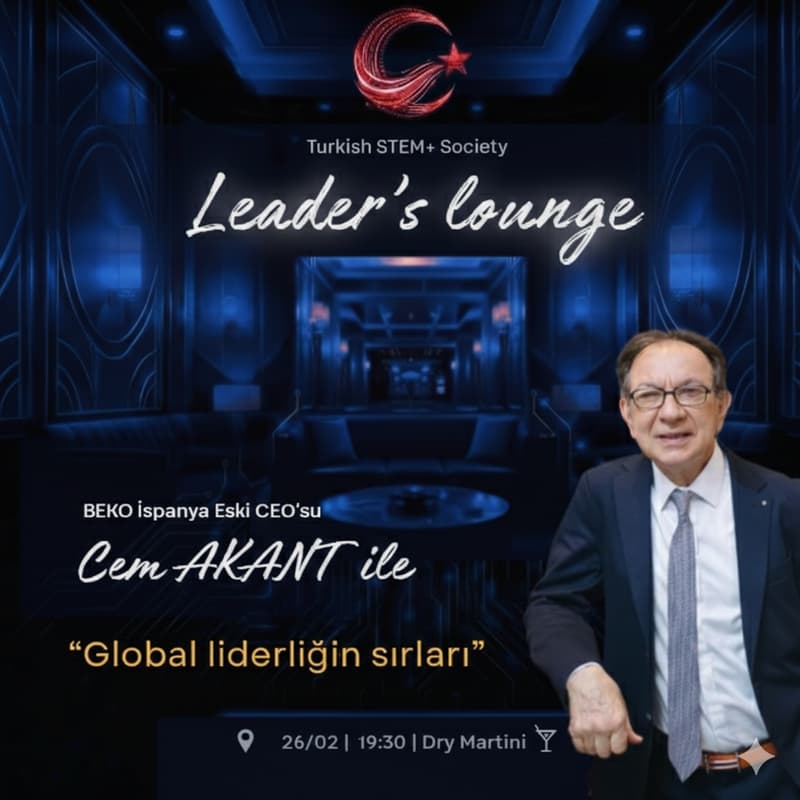 Cover Image for Leader’s Lounge #1: Cem Akant ile Global Liderliğin Sırları (10 kişilik kontenjan)
