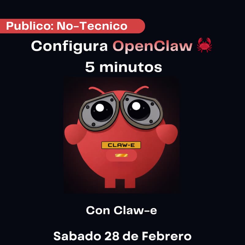 Cover Image for Instala OpenClaw en 5 minutos 🦀