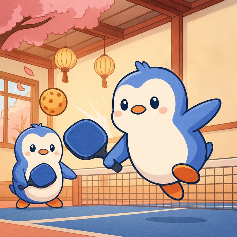 Cover Image for Play Pickle Ball with Pengu Korea!