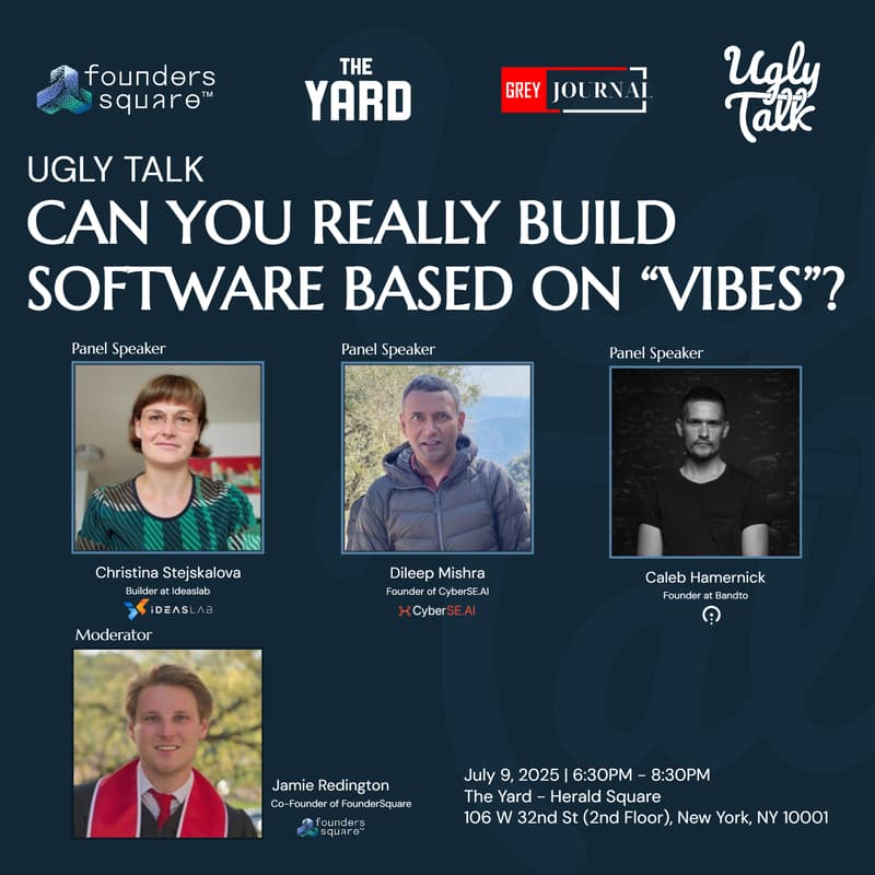 Cover Image for UGLY TALK: CAN YOU REALLY BUILD SOFTWARE BASED ON “VIBES”