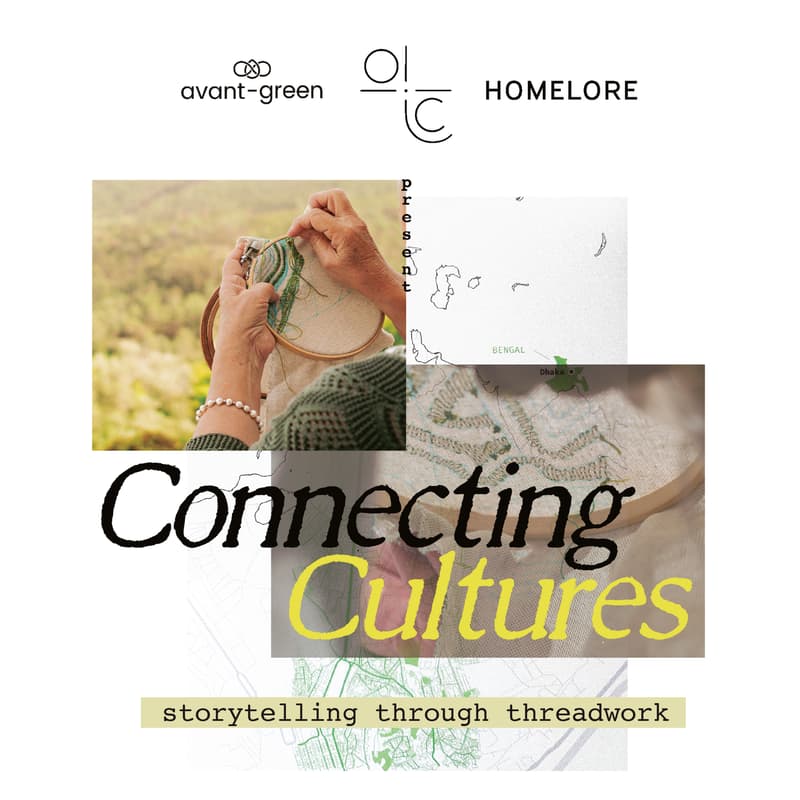 Cover Image for Connecting Cultures; storytelling through threadwork