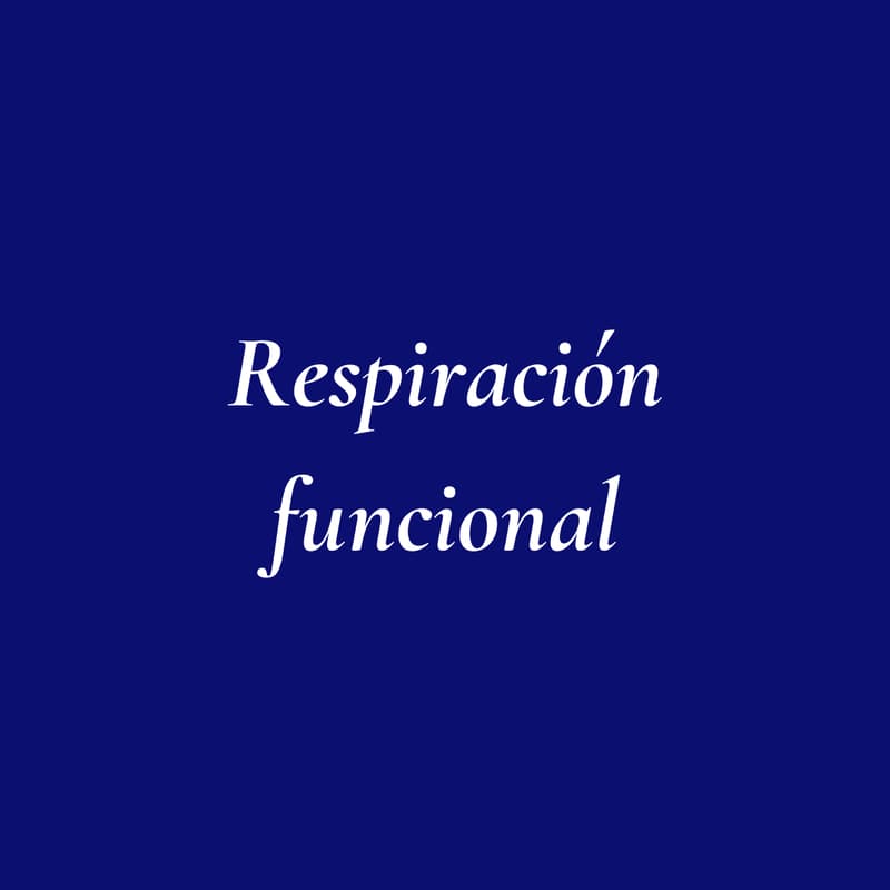 Cover Image for Mini-curso respiración funcional