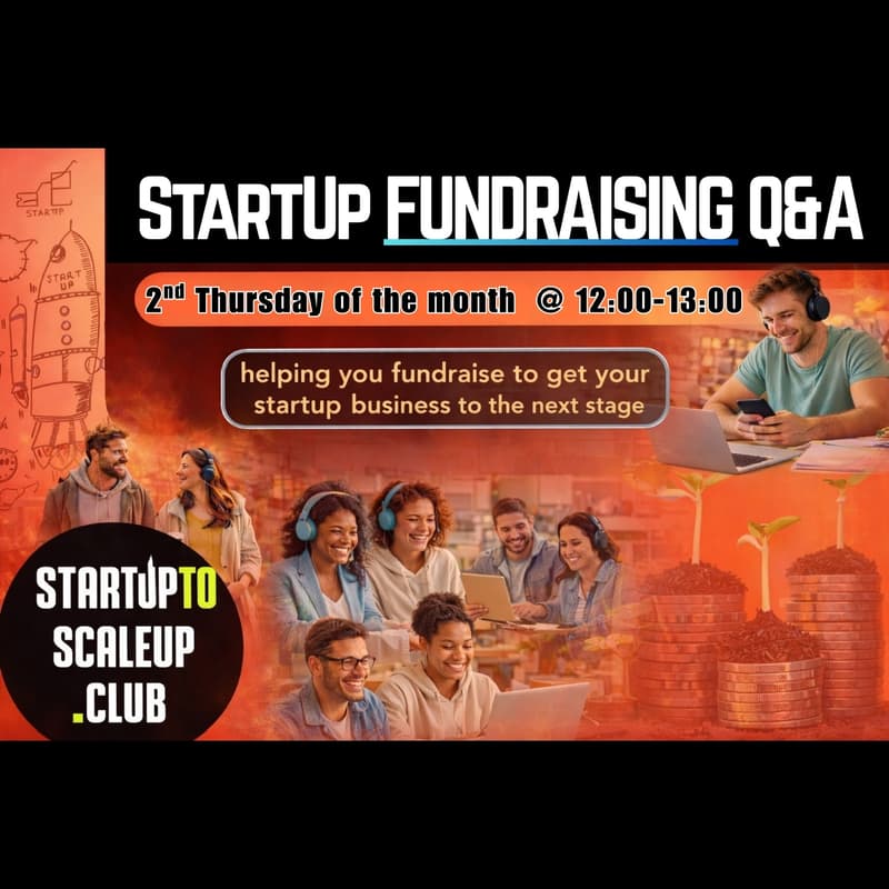 Cover Image for StartUp FUNDRAISING Q&A