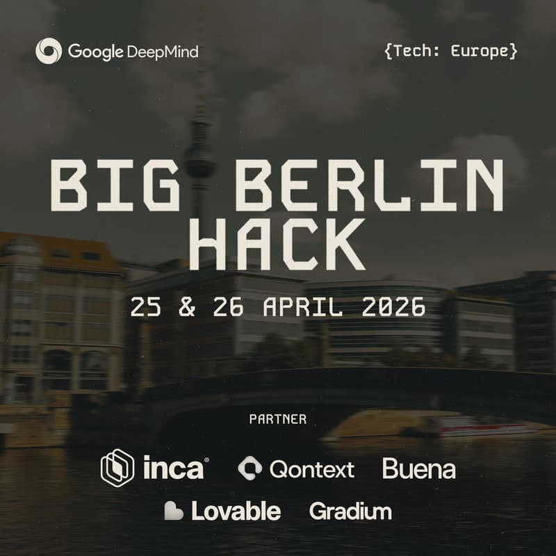 Cover Image for Big Berlin Hack: >300 Builders & >20k in Prizes