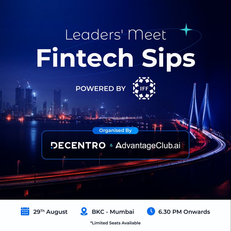 Cover Image for Leaders' Meet: Fintech Sips