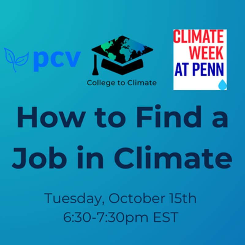 Cover Image for How to Find a Job in Climate