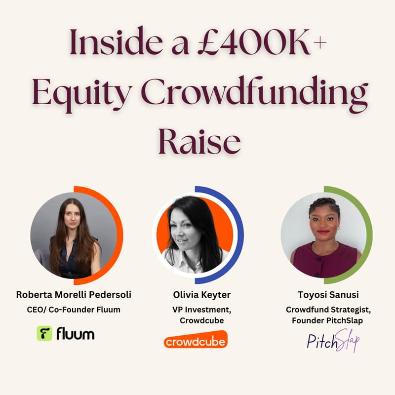 Cover Image for Fireside: How Female Founders Are Raising £150K–£750K from Crowdfunding