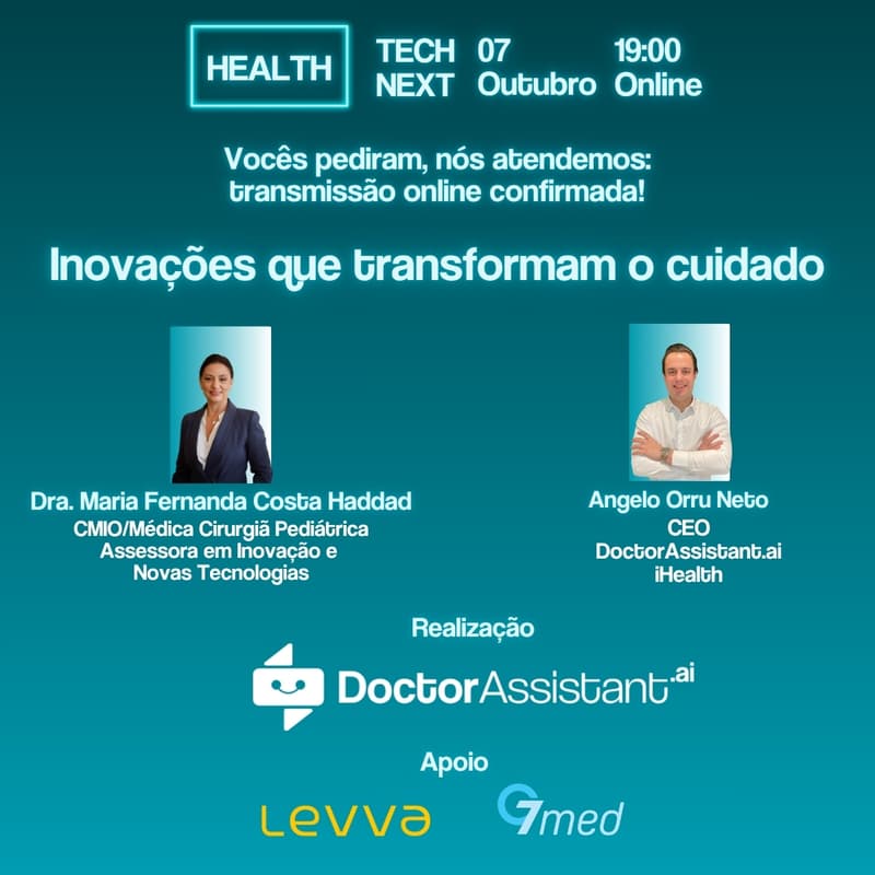 Cover Image for Inovações que transformam o cuidado - Transmissão online