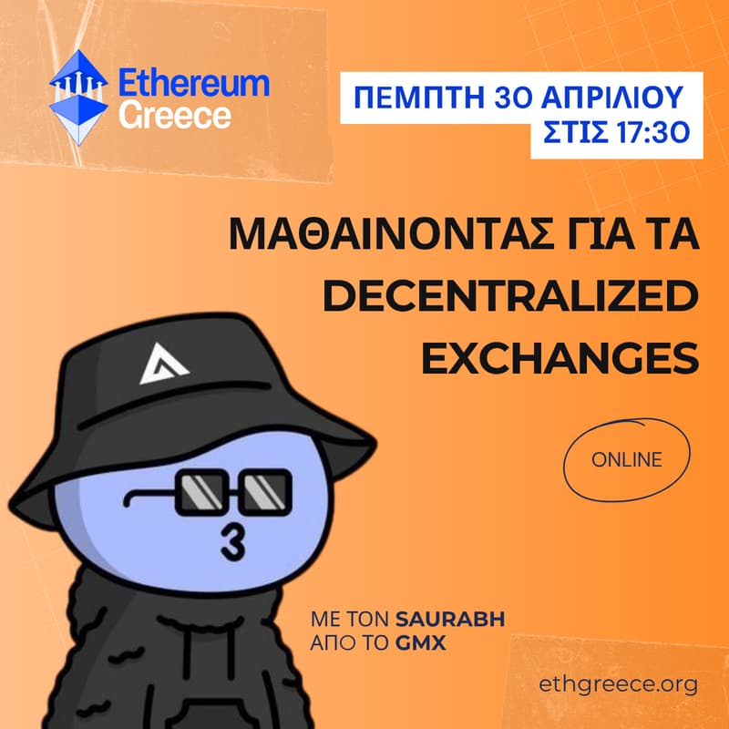 Cover Image for Learning about Decentralized Exchanges w/ Saurabh from GMX